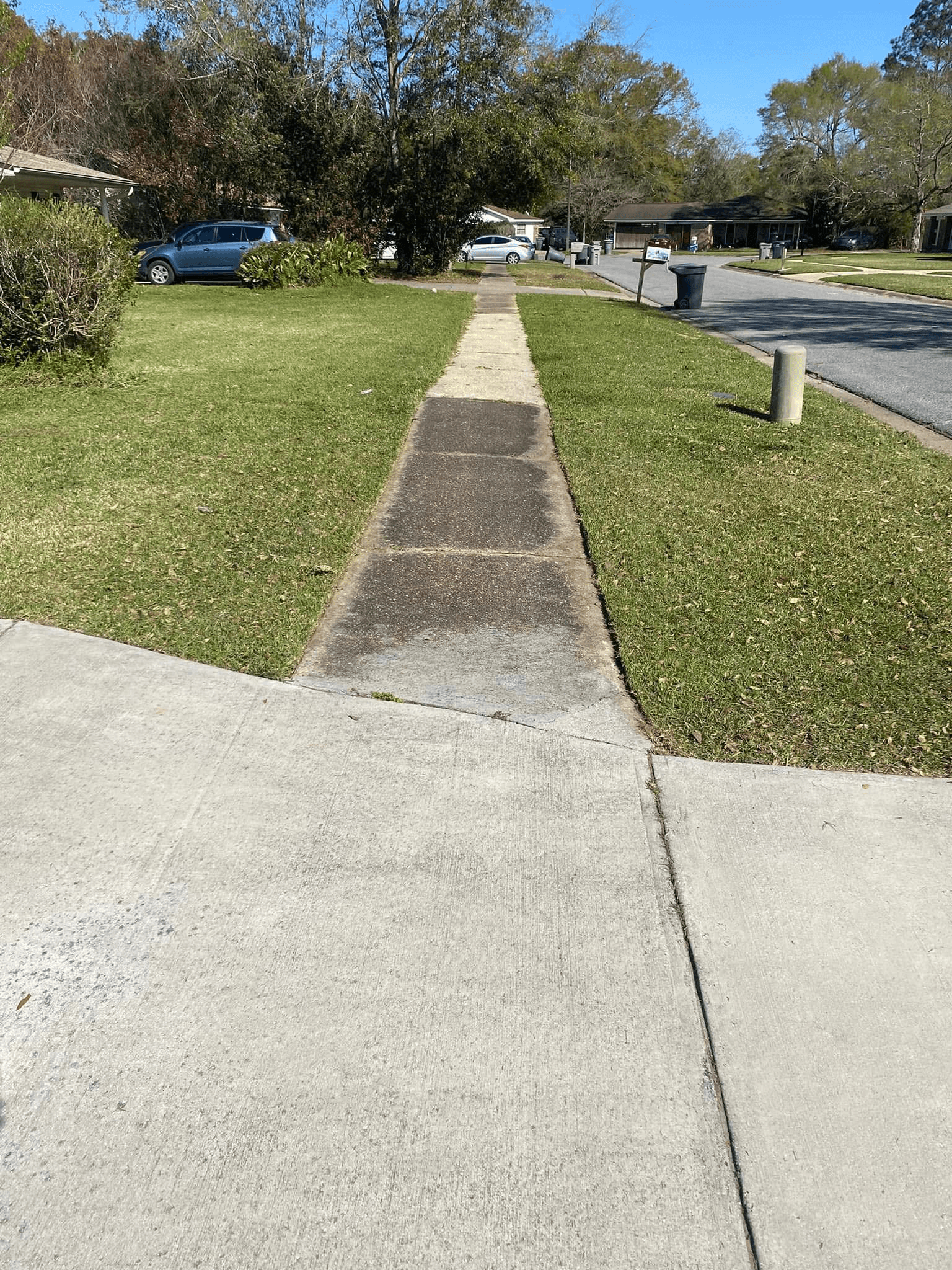 After yard cleanup by Stokes Lawn Care